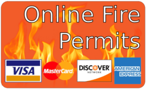 Online Fire Permits Button