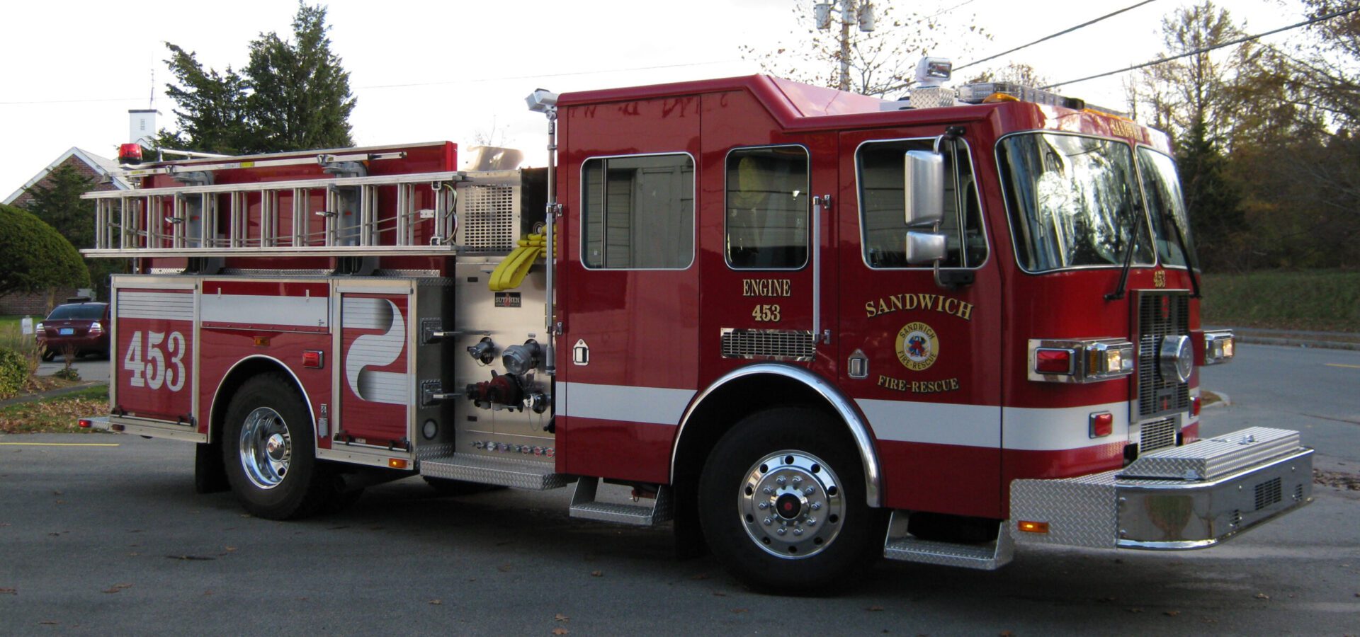 Sandwich Fire Department Fire Engine